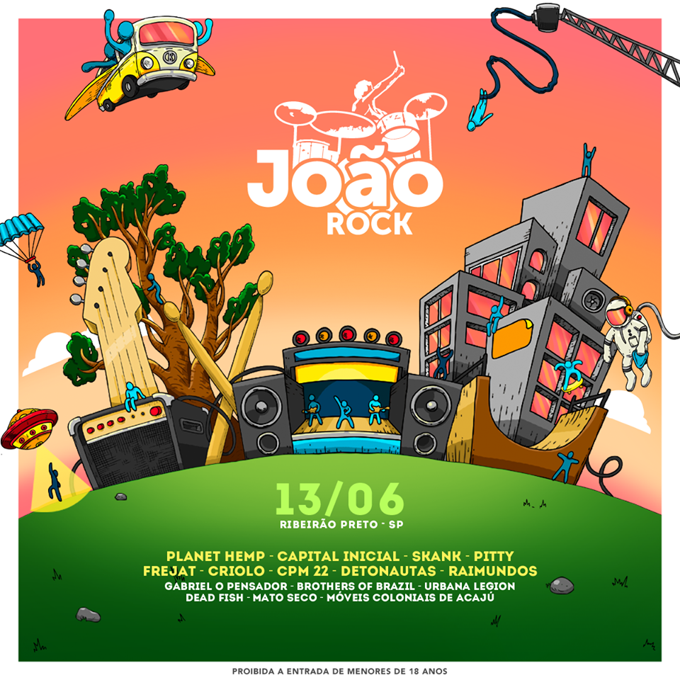 EuSouDetonautas Festival João Rock Show em