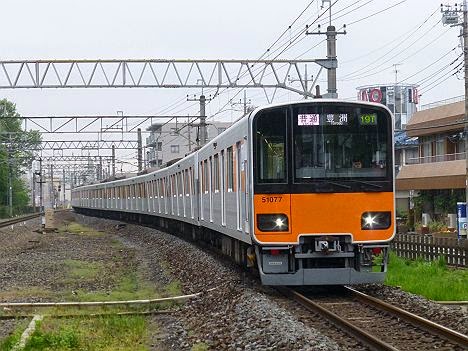 東武東上線　普通　豊洲行き　東武50070系