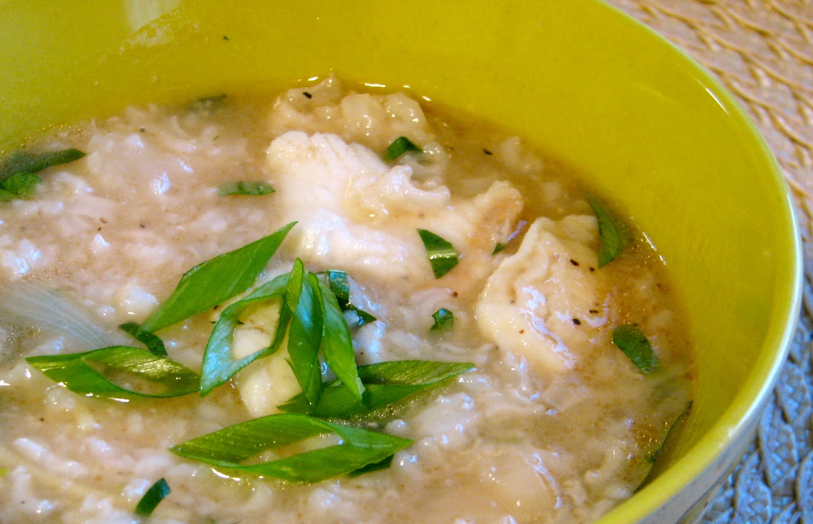 Food for Hunters: White Bass Chao Ca (Vietnamese Fish Porridge)