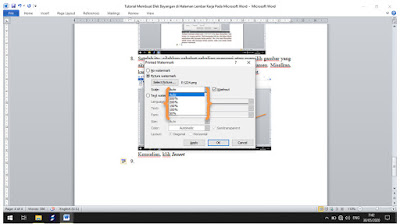 Tutorial Membuat Efek Watermark (Bayangan) di Microsoft Word Membuat Efek Watermark di Ms Word