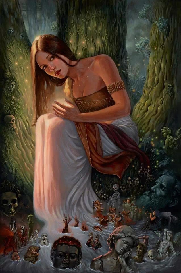 Равновесие между тьмой и светом. Mia Araujo