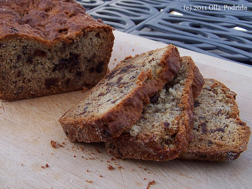 OllaPodrida Banana Date Nut Bread