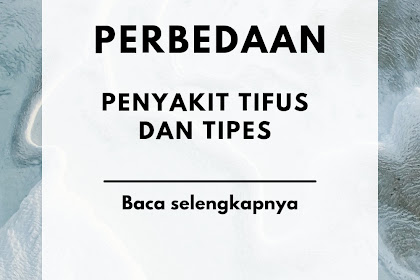 Penyakit Tifus dan Tipes Bagaimana Cara Membedakannya?