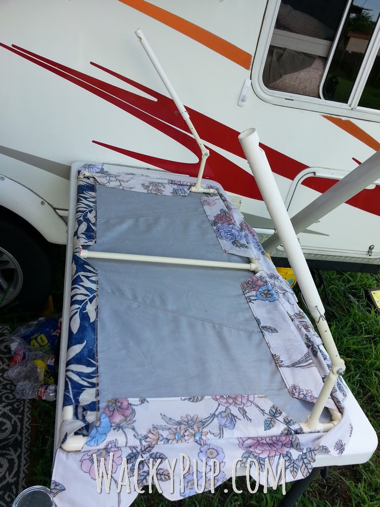 Wacky Pup How to Make Easy DIY PVC Awnings for Your Camper Fully
