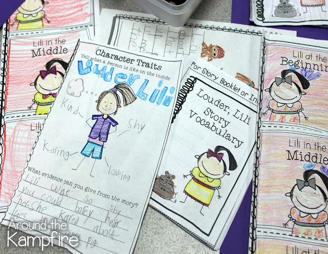 Louder, Lili by Gennifer Cheldenko. Foldable mini book inserts A perfect back to school book about classroom community, friendship, and finding your own voice. This post has lots of ideas for working with the book. This is a great book to also use for encourage and support shy students.