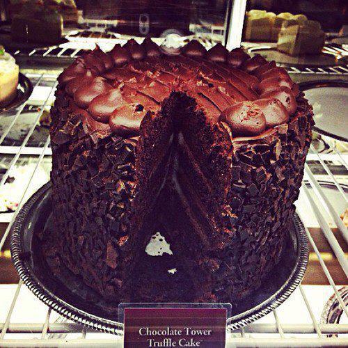 Chocolate Cake The Chocolate Tower Truffle Cake