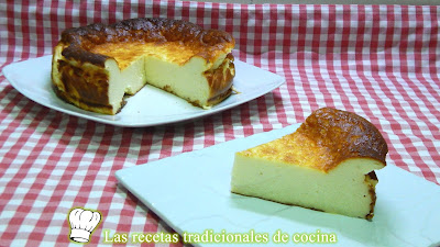 Receta de una tarta de queso deliciosa y muy fácil de preparar