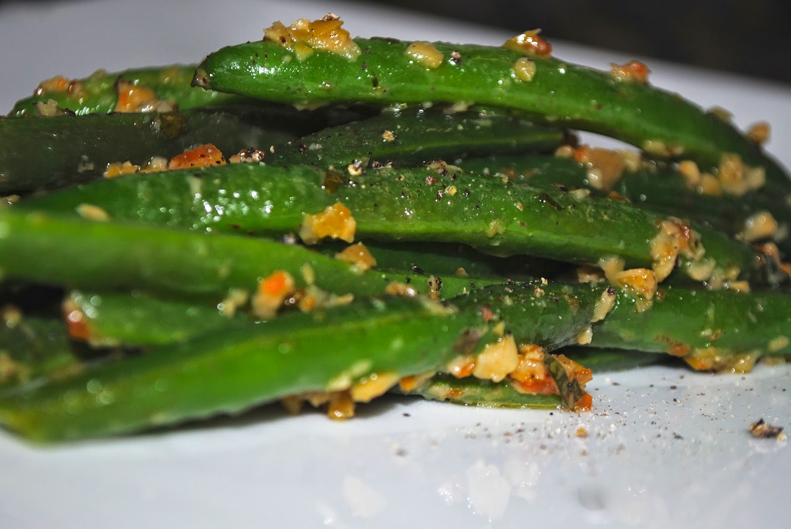 Recipe Doodle GREEN BEANS WITH GREEN OLIVE DRESSING FAYETTEVILLE