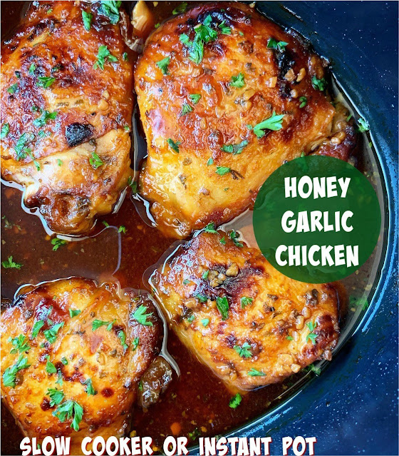 Honey Garlic Chicken Crockpot Instant Pot Recipe