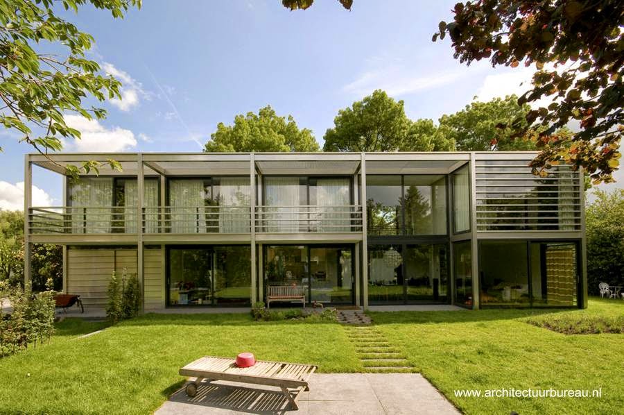 Villa Horatiuslaan al este de Utrecht - Arquitectura www.architectuurbureau.nl Residencia contemporánea de campo en Holanda 2011