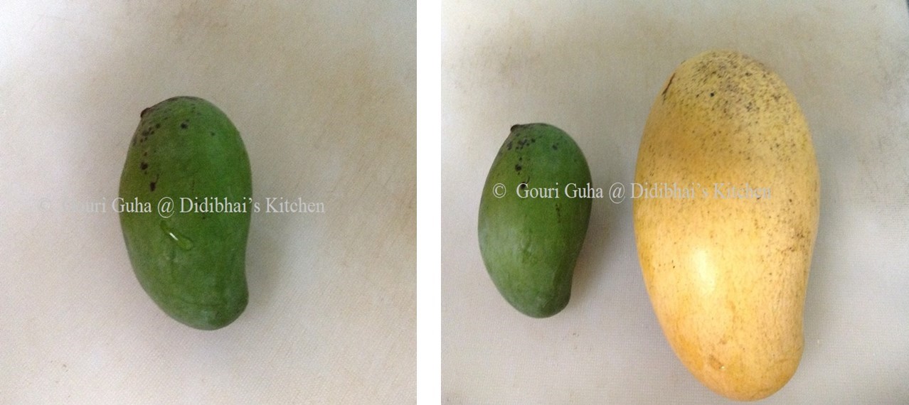 Didibhai’s Kitchen Ripe Baby Mango Chutney/Choto Paka Aamer Chatni