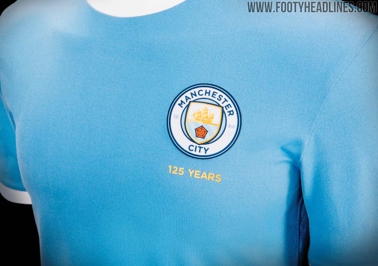 man city 125 year anniversary shirt