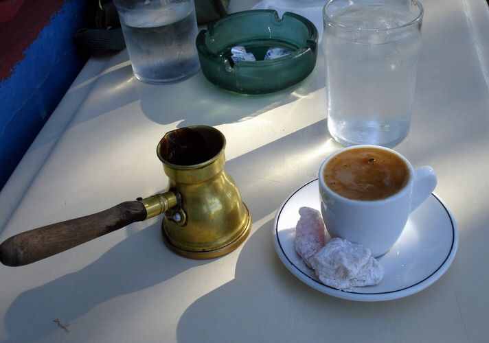 το καλυτερο χαρμανι ελληνικου καφε