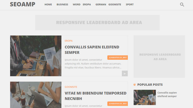 SeoAMP HTML Responsive Blogger Templates SeoAMP HTML Responsive Blogger Templates