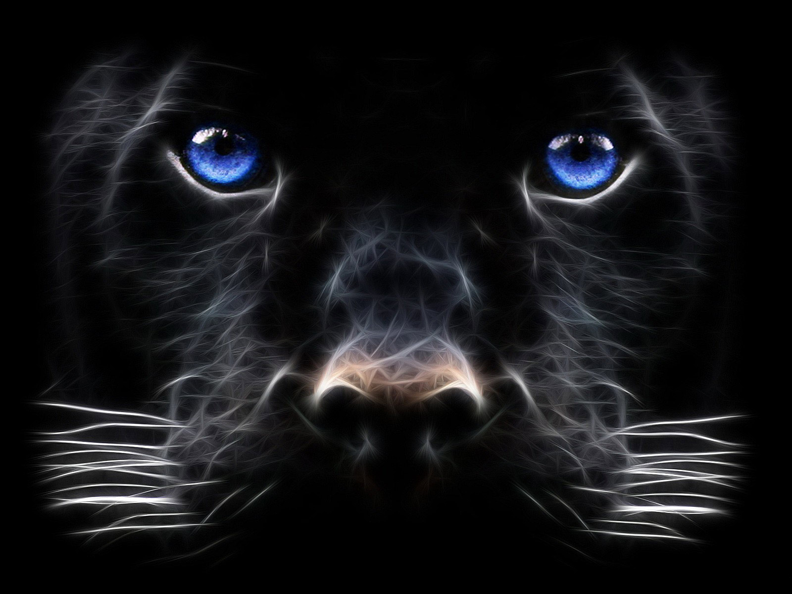 Black Panther Big Cat Digital Art HD Wallpaper | Walls 9