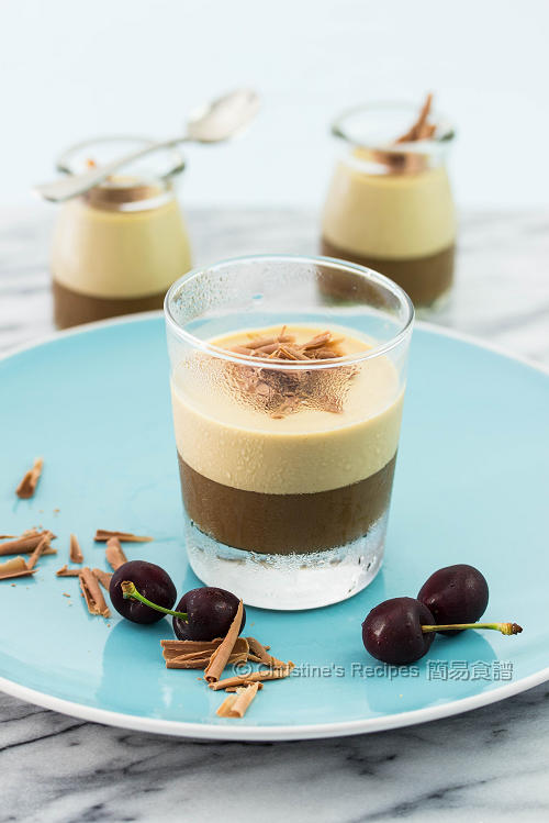 Layered Coffee Panna Cotta01