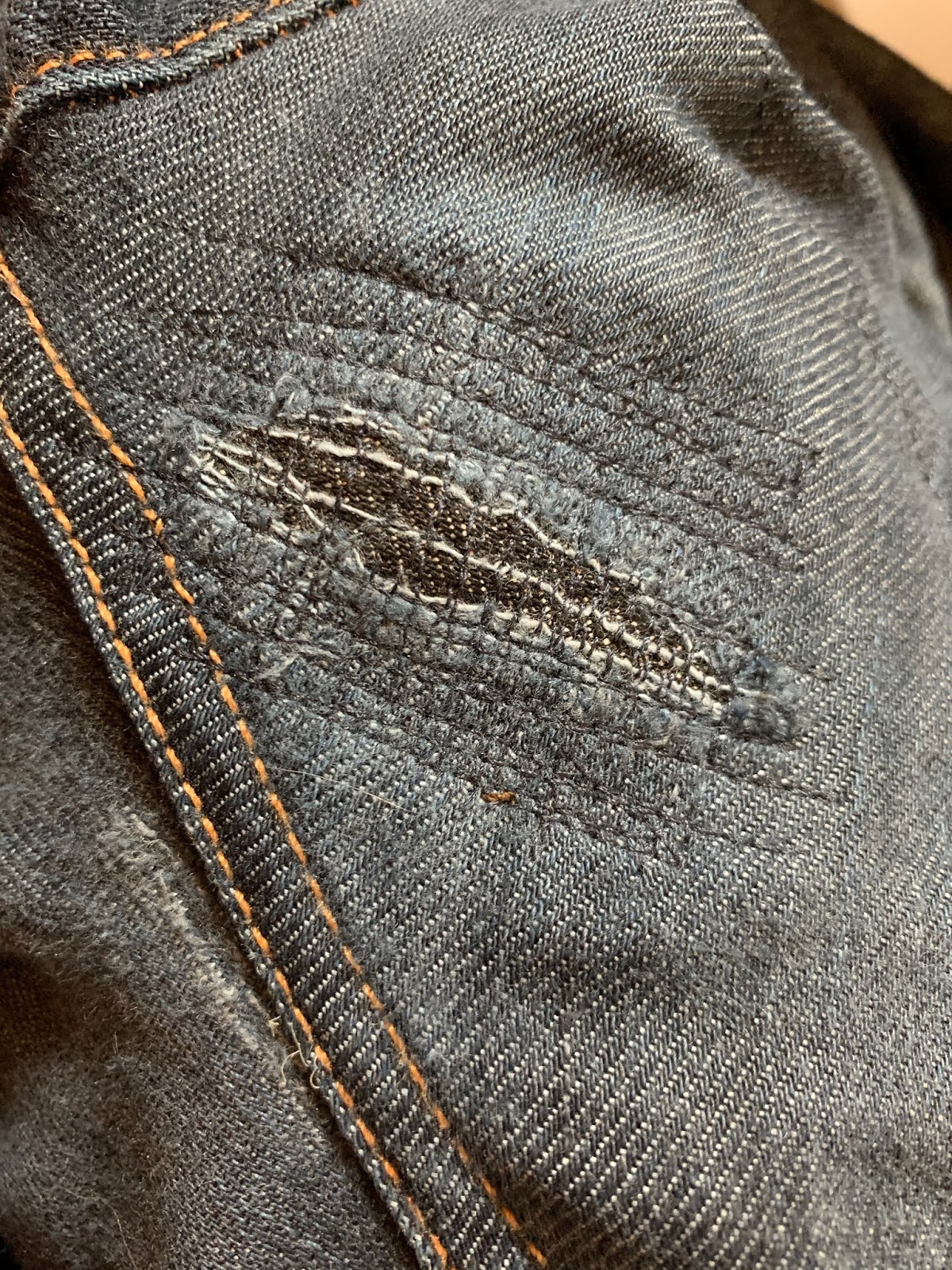 Sewing Machines and Sew Forth Mending Jeans