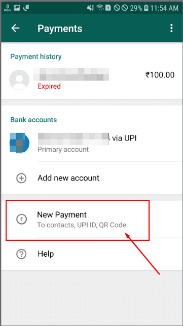 whatsapp payment se paiso ki request kaise bheje, how to send payment request from whatsapp bussiness on upi in hindi