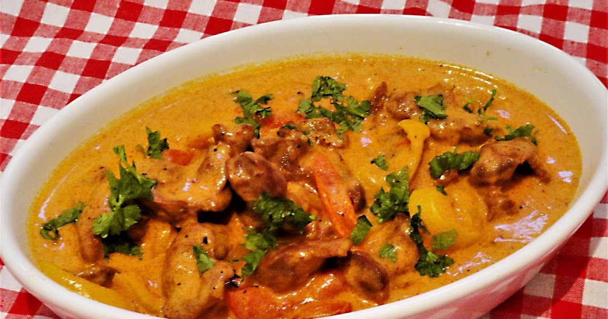 Maria kocht: Hähnchenmägen mit Rotwein / Vörösboros csirkezúza ragú