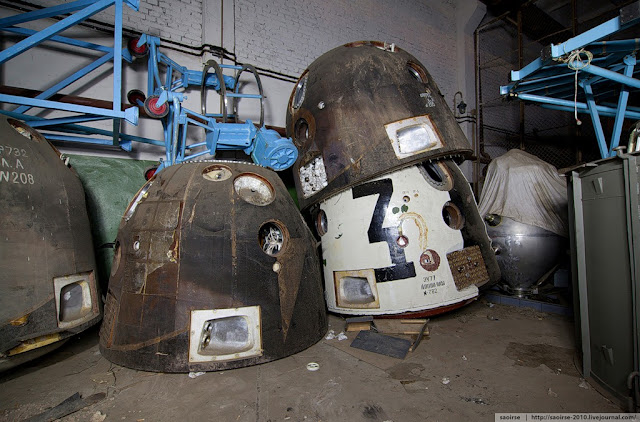 Deserted Places: Inside a Russian Space Capsule Cemetery