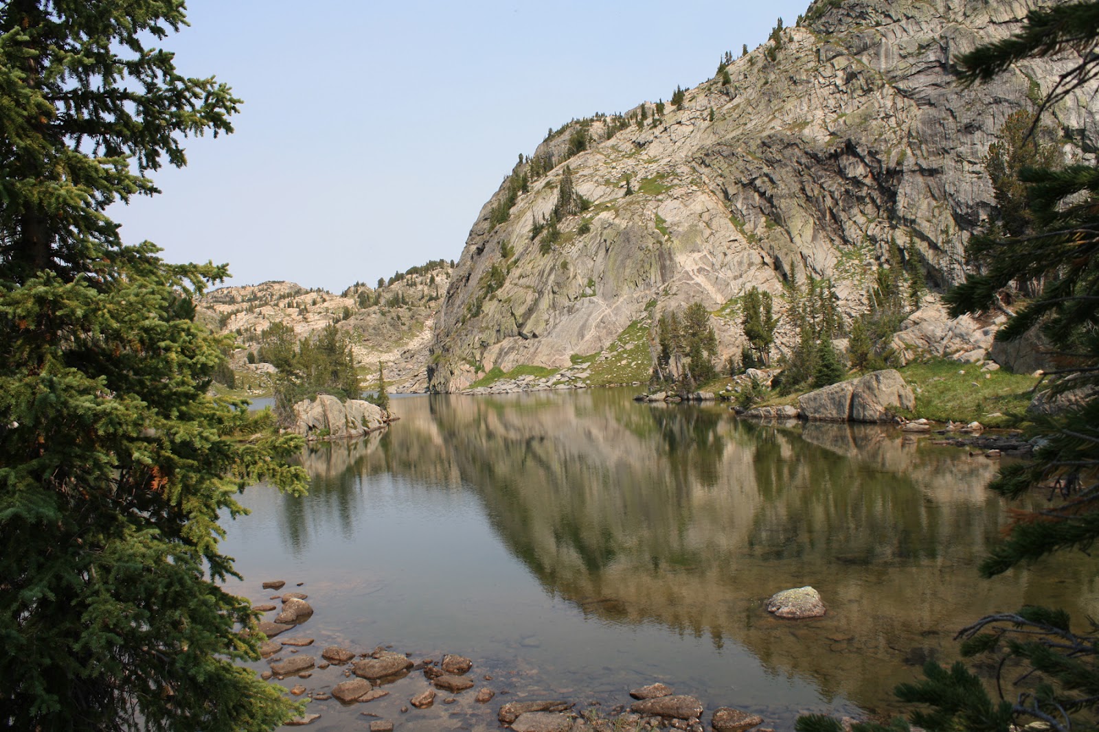Living and Dyeing Under the Big Sky Bald Knob Lake in the Beartooth