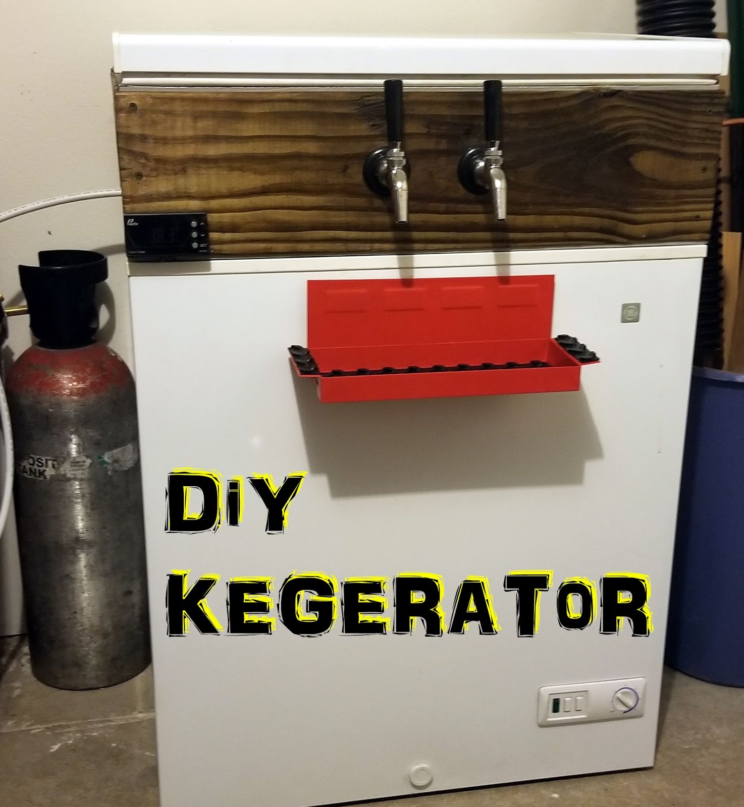 Adventures in Homebrewing DIY Kegerator / Keyser!