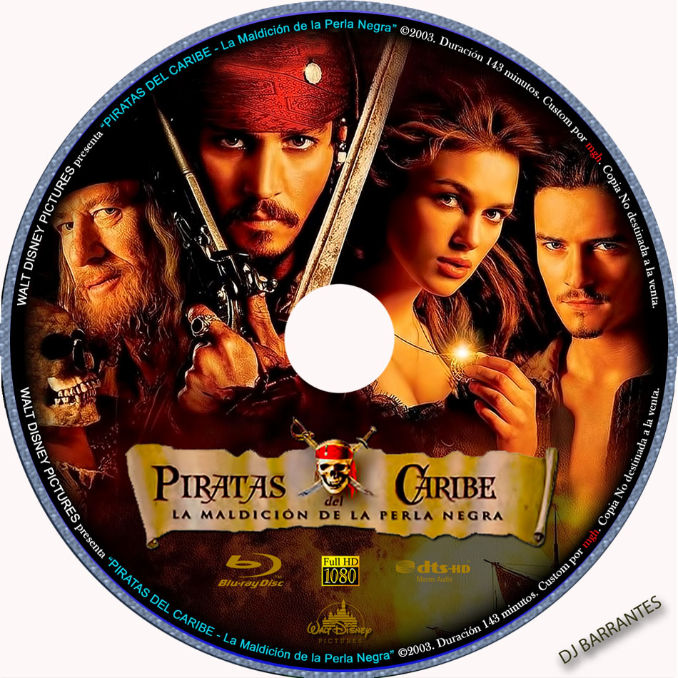 . Piratas del Caribe 01 La maldición del Perla negra (2003) . Piratas del Caribe 01 La maldición del Perla negra (2003)