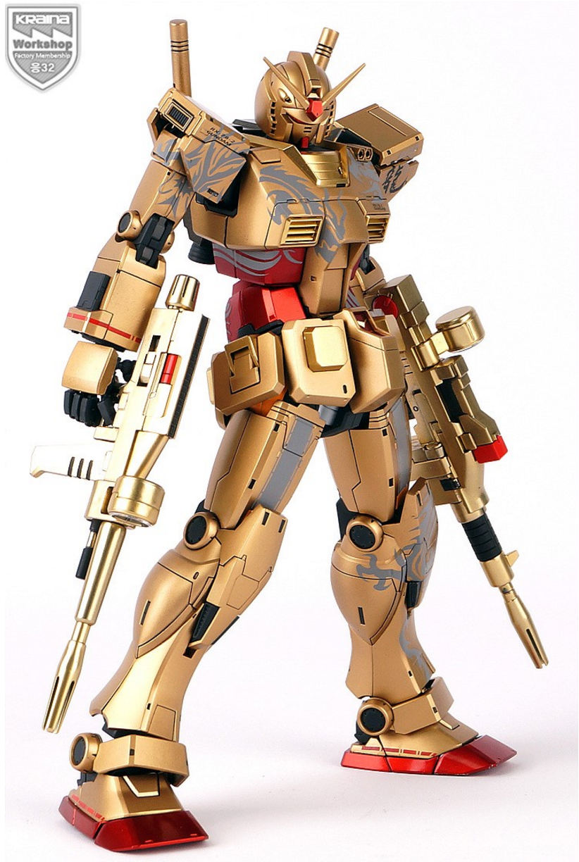 GUNDAM GUY: MG 1/100 RX-78-2 Gundam The Origin [Enter The Dragon ...
