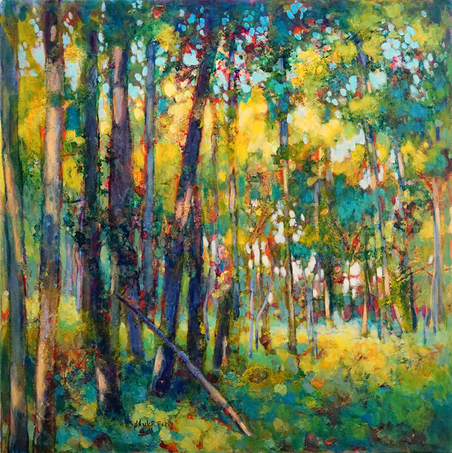 Contemporary Landscape Artists International Colorful Contemporary