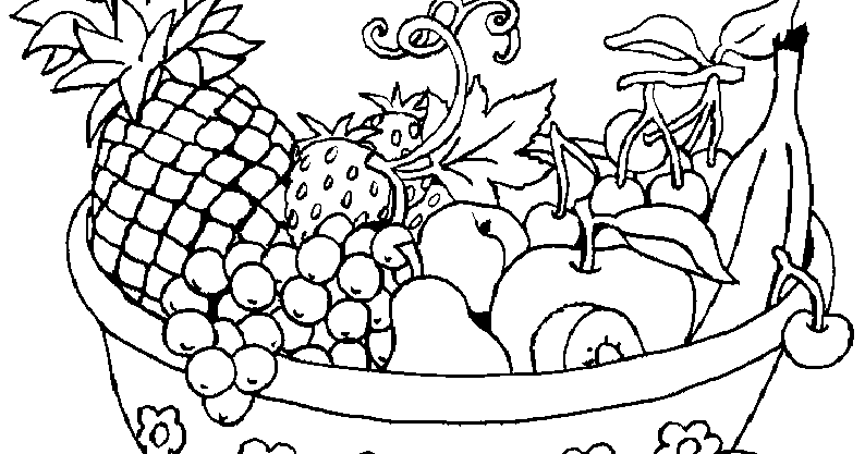 Desenhos para colorir de desenho de frutas para colorir -pt