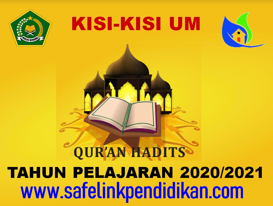 Kisi-kisi UM Al-Qur'an Hadis