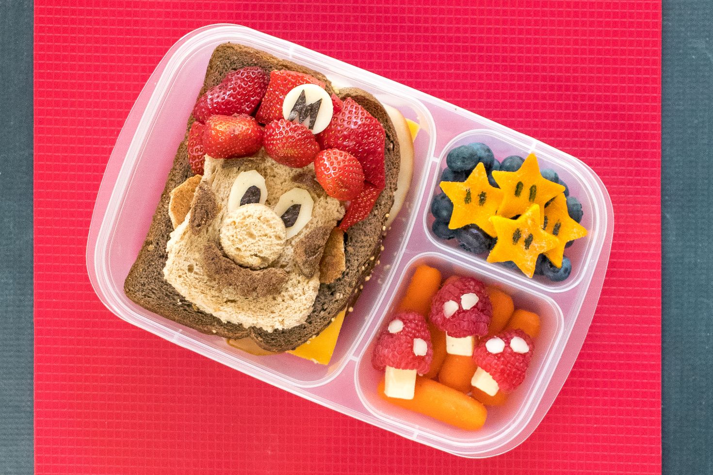 Lunchbox Dad: Super Mario School Lunch Recipe