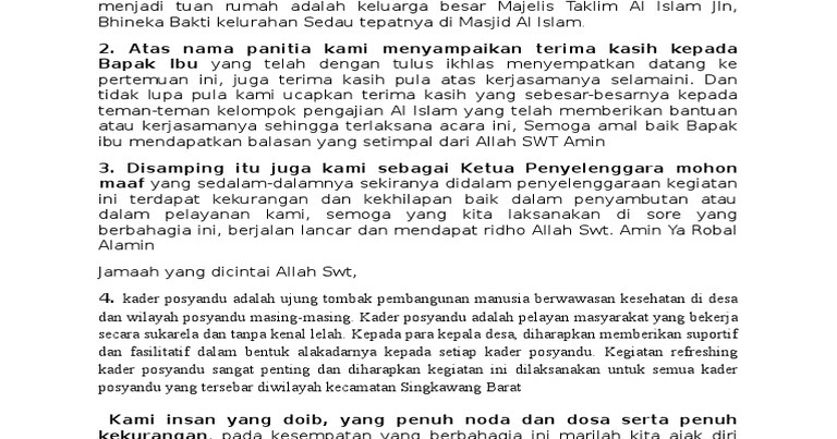 Sambutan Penutupan Acara Pernikahan Sambutan Penutupan Sambutan Penutupan Acara Pernikahan Sambutan Penutupan