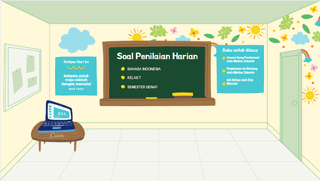 Soal Penilaian Harian Bahasa Indonesia Kelas 7 Semester Ganjil Materi Ceritaku Didno76 Com