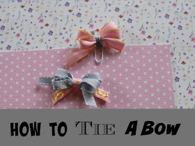 how to make a bow with a fork