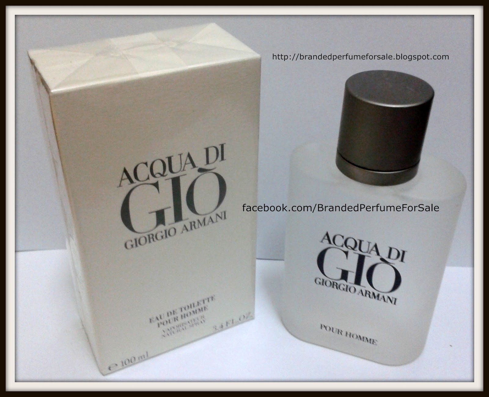 Giorgio armani acqua di gio pour homme 100ml edt Clearance