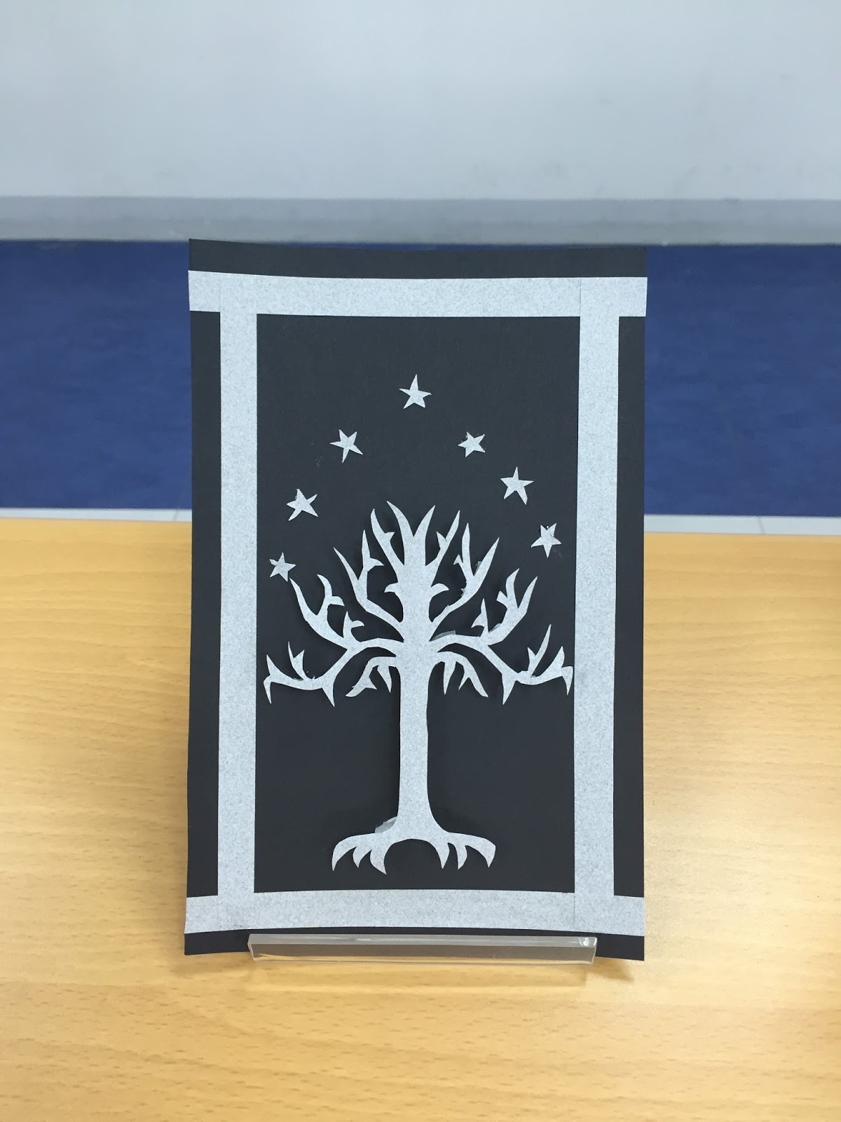 School Librarian in Action Alternative Class Days Paper Art / Paper