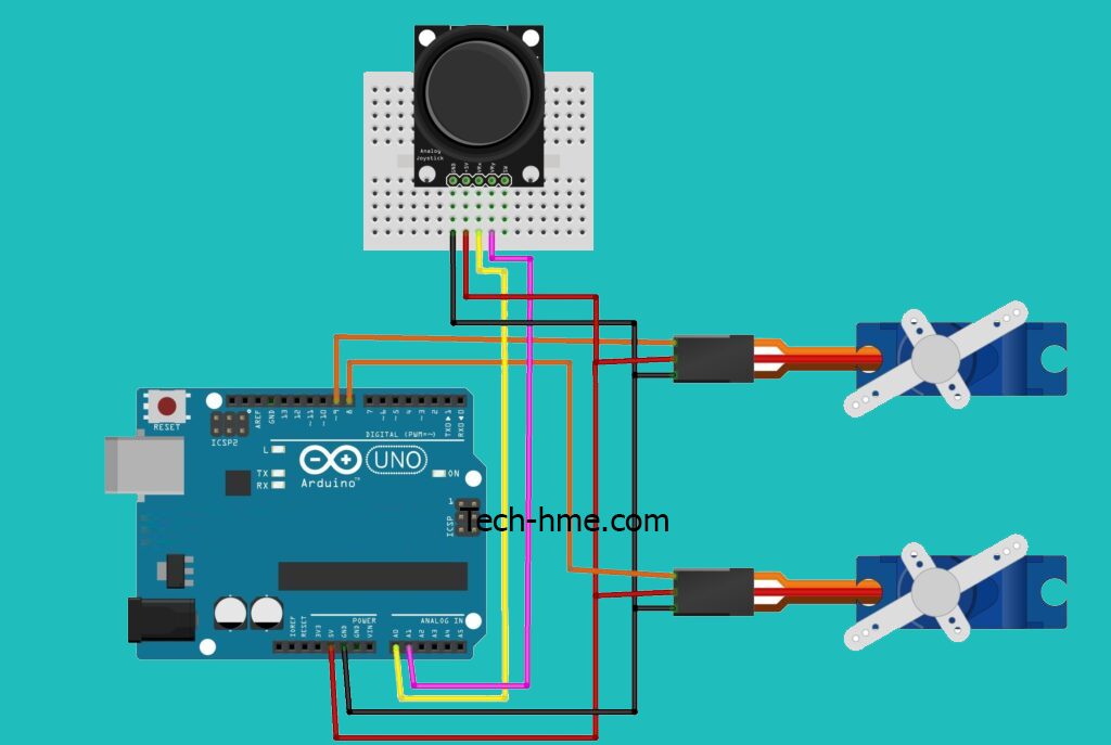 Robotic arm project using Arduino