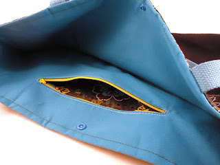 sac cabas fait main en lin et tissu ethnique