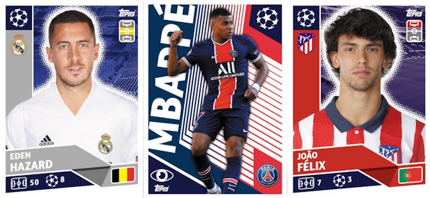 Topps liga 2020/2021 sticker 5 sticker escoger 20/21 