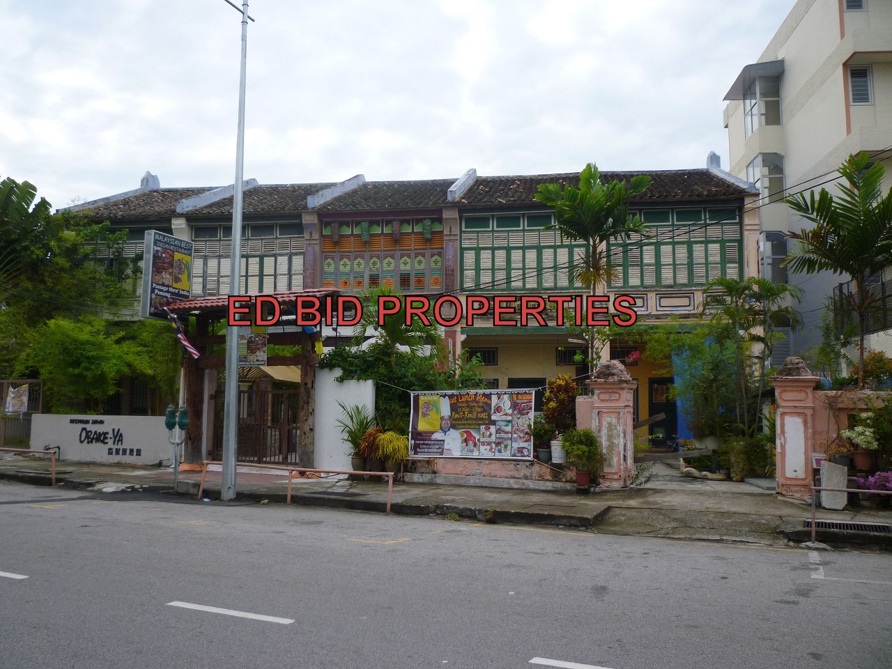 Penang Properties Malaysia Heritage Houses Near to upper penang road