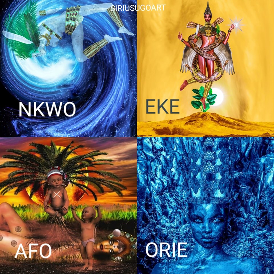 IGBO EKE, ORIE, AFO, NKWO, UCHENIGBO BY UGO NWAMAMA