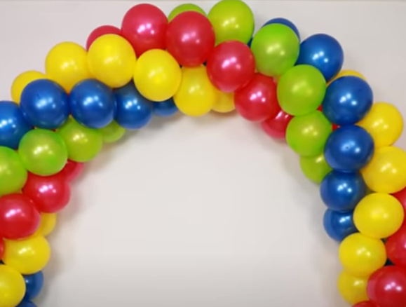 Ballondekorationen selber machen. Der Dreh mit dem Luftballon.: Mit