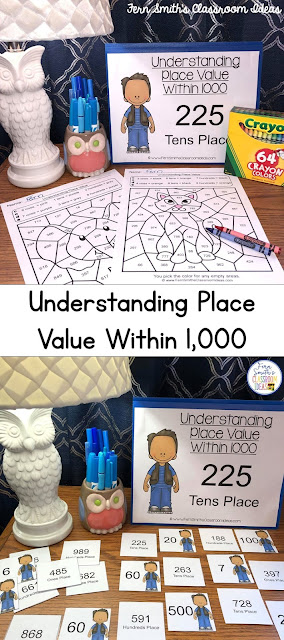2nd Grade Go Math 2.5 Understanding Place Value Within 1,000 Bundle