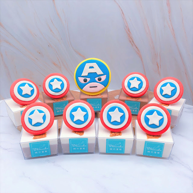 2021年鋼鐵人杯子蛋糕推薦,英雄系列造型蛋糕宅配