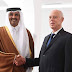 رئيس الجمهورية قيس سعيد يستقبل أمير قطر بمطار تونس قرطاج الدولي رئيس الجمهورية قيس سعيد يستقبل أمير قطر بمطار تونس قرطاج الدولي