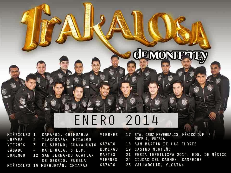 Presentaciones Banda La Trakalosa 2014 eventos y gira 2014 Música de