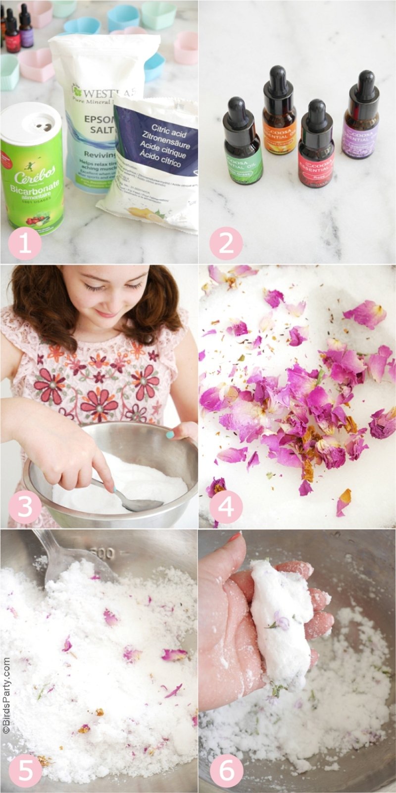 How to Make Bath Bomb Birthday Treats for School