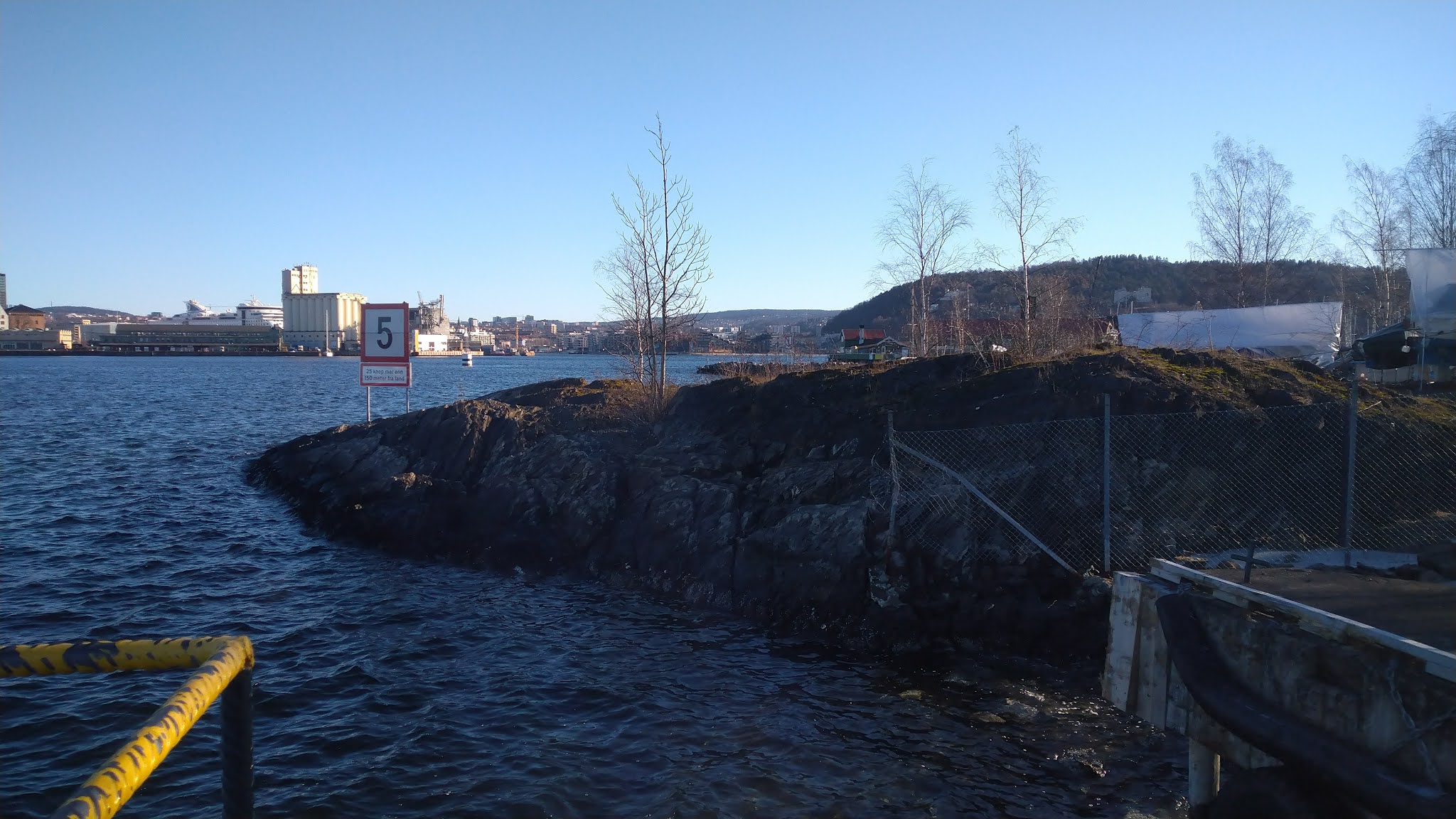 Dagens rundtur på Hovedøya, Oslo, Norge