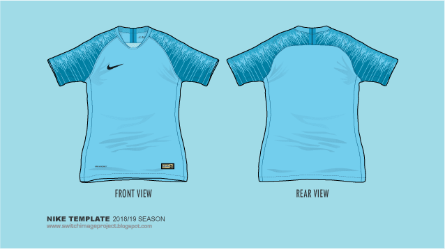 nike football kit template